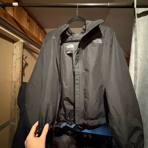 The North Face Men's Charcoal Windbreaker